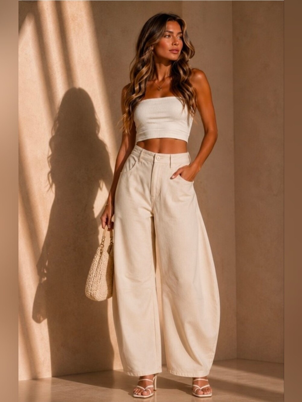 Hers And Mine Barrel Pants